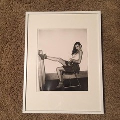 Andy Warhol Apollonia Von Ravenstein Framed 8X10″ Vintage Gelatin Silver Print