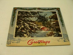 5 1950s Calendars/Holiday/ Pictures of a By Gone Era/Mich Seasons Greetings