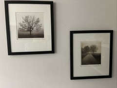Framed Pair Of Signed Richard Calvo (1960-2019) Photographs 16.5” x 14.5”