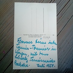 Old Original Photo Swiss Tennis Champion Erwin Balestra 1958 Wengen Unique