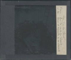 Preparation Of The Crucifixion, Photo Glass Plaque, Black & White, 8.5X10 Cm