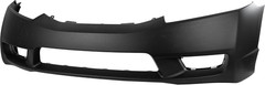 Bumper Cover Compatible with Honda Civic 2009-2011 Front Primed