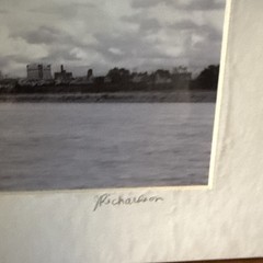 Richardson Signed «Memphis Skyline» Color Cityscape Photo 11×14 Matted Original
