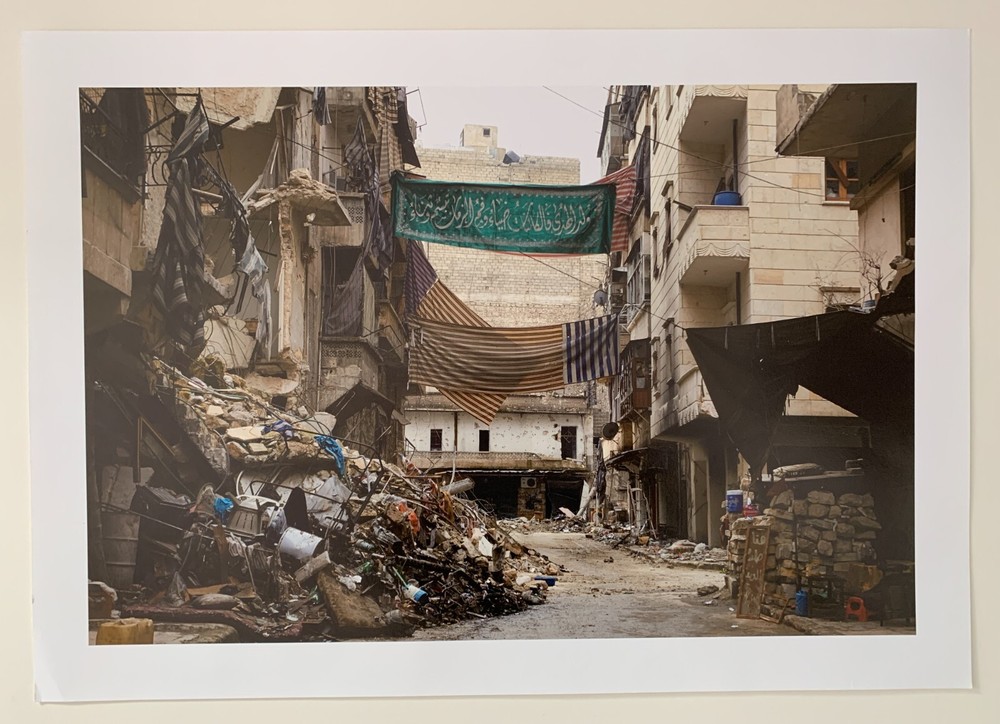 FRANCO PAGETTI C-print from «Veils of Aleppo» Proof Photograph 2015