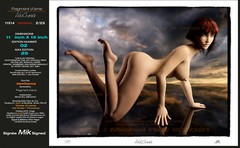 Art Nude «AikoCharme» 11×14 Sign Mik & Num 2/25 Sparkle Woman 3D Glamour Model