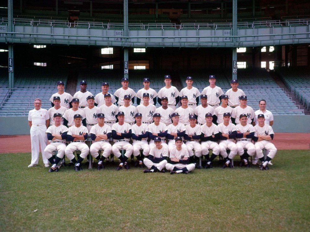 1961 New York Yankees-new 8×10 Colorized Print-FREE SHIPPING