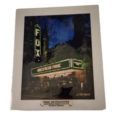 «Panic on Peachtree» matted color photo of WSP on Fox Theater marquee