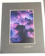 G Brad Lewis Kilauea Volcano Hawaii Photographic Art Print «Lav Art» Signed 24A