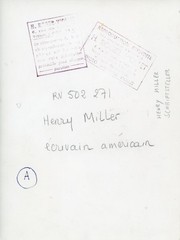 Photo Henry Miller, American Writer, Portrait – 11332913