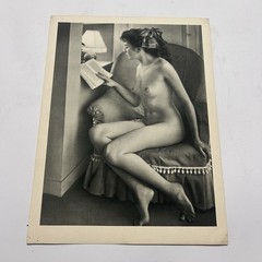 Vintage 20th Century Female Art Nude Photography Print BN Reading 20×30