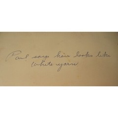 Vintage Carl Sandburg Photograph, inscribed and Signed 11 in. By 14 in.