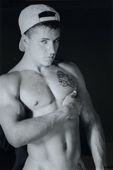 JOSE ARROYO 1992 Ltd. Ed. (2/50) Silver Gelatin Print – “Chuck And His Tattoos”