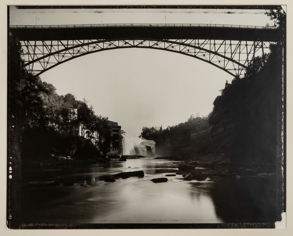 Vintage 1985 Rochester NY Bridge Fine Art Photo Print Signed Ed. of 100 13 x 17