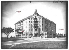 Glass Photo Positive Black and White 13×18 cm Vittel Vosges Beau-Site Hotel