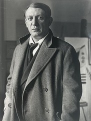 Albert Harlingue – Portrait of Pablo Picasso – Silver gelatin print – 1928