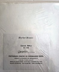 Emerson Matabele Color Photograph Market in Mali, West Africa – SIGNED