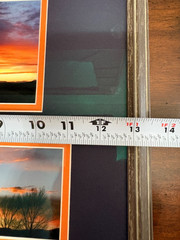Elzbieta W Kaleta New Mexico Sunrise Photo Framed 14×14 Museum Glass