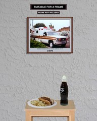 1970s Southland Ambulance of Anaheim California 8×10 Unframed Photo VFRPBT_0058