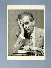 Aldous Huxley Art Print Card Photo By Bernard Gotfryd Fotofolio Brave New World