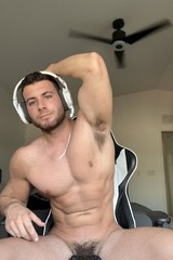 [Z068] Handsome Man Cute Male Model Showing Off Body Physique Art Photography