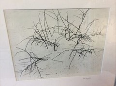 Vtg Genuine Ida Wyman Signed Winter Still Life Landscape Photo NY Photographer