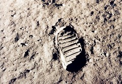 Photo NASA – Apollo 11 – The Moon – Footprint