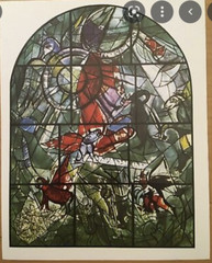 Marc Chagall Gad, 7.5 in x 9.5 in.