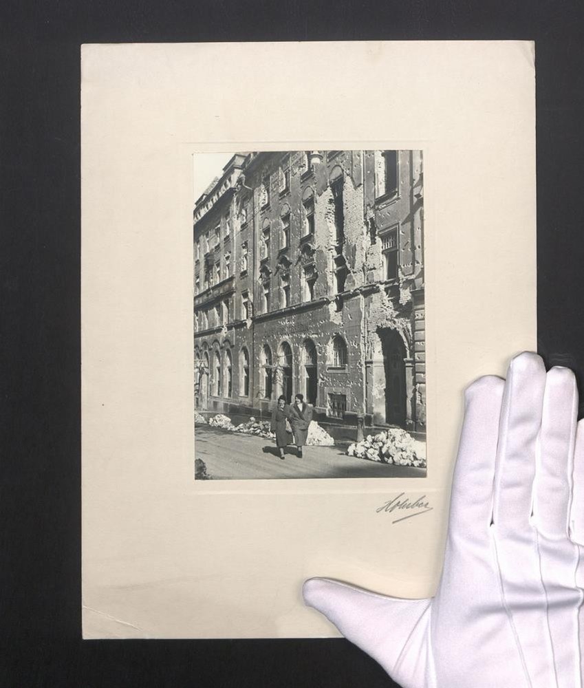 Photography View Vienna, View Of The Workers’ Home In The Klausgasse After The