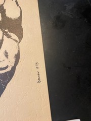 SKETCHED Black & White Photograph Of Frank Zane 1973 RARE! MR OLYMPIA