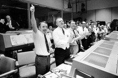 New Photo: Mission Control Celebrates the Safe Return of Apollo 13 – 6 Sizes!