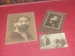 3 Photos / Man Of Indian Origin To Identify / Intense Gaze Circa 1900-1920