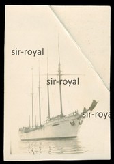 Fatherland Sailing Ship by Felix Graf von Luckner – 1920s – Photo 6x8cm