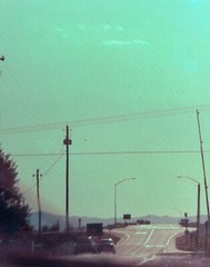 Diana Jahns – original, signed photograph «Rearview Overpass» – 2008