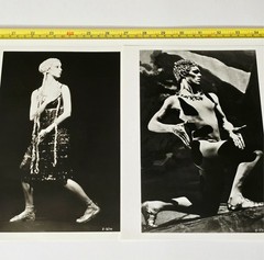 THE JOFFREY BALLET 8×10 HERBERT MIGDOLL 2 PRESS PHOTO LOT RIMA CORBEN DANCE VTG