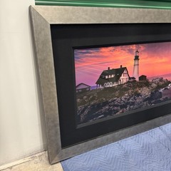 Peter Lik «Guardian of the Cliffs » 1.5M Portland Maine Lighthouse Picture