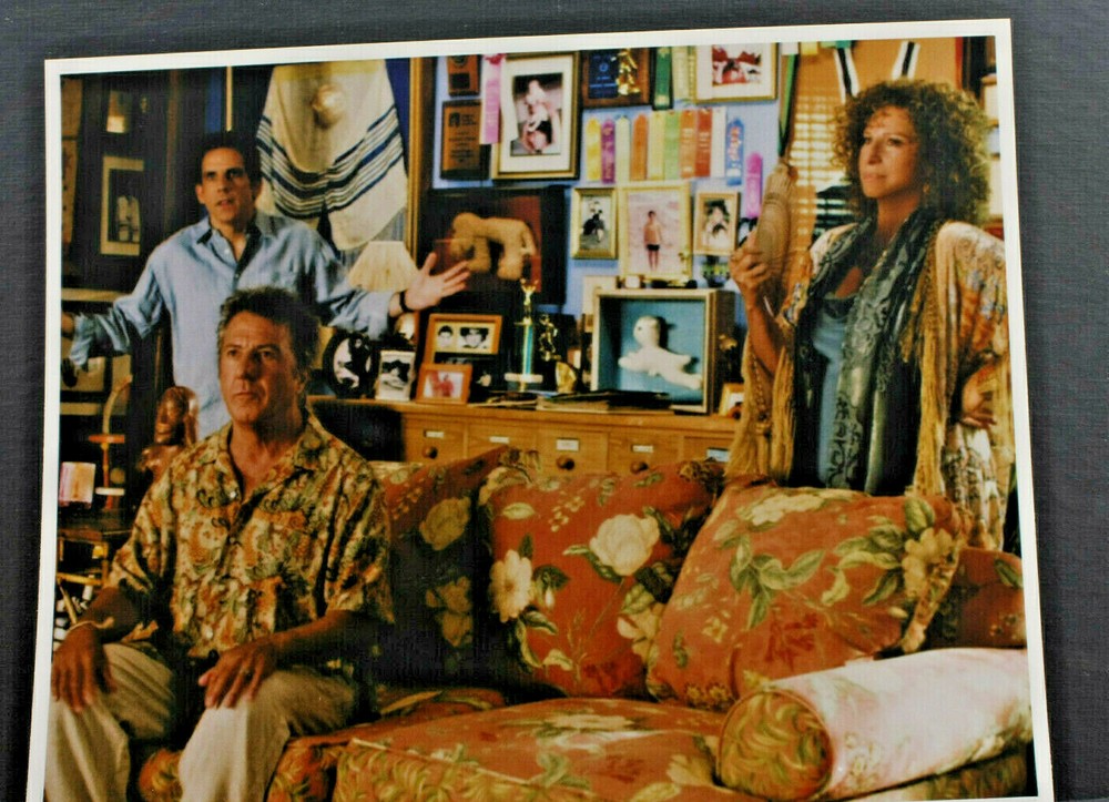 Barbra Streisand Dustin Hoffman Ben Stiller – 8×10″ Photo Print – Vintage L1225H