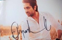 Autograph of Ayushmann Khurrana India – signed photo – Bollywood movie actor