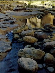1962 Eliot Porter Glen Canyon Cobbles Aztec Creek Pool Art Photo Gravure