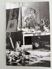 Original Vintage Photo Pablo Picasso Studio