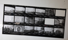 Photo Print Large Contact Sheet 1980 Various Views Normandy