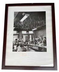 Vintage Print «Flying Straws» by Wallace Kirkland with quote by Cole Porter