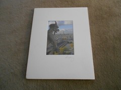 ***LARRY HUMPHREY*** FINE ART PHOTO/ PARIS, FRANCE/ SBA/ #1592/ GARGOYLE/ EIFFEL