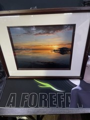Douglas Buffkin LKW Sunrise Color Landscape Photograph Matted & Framed Print