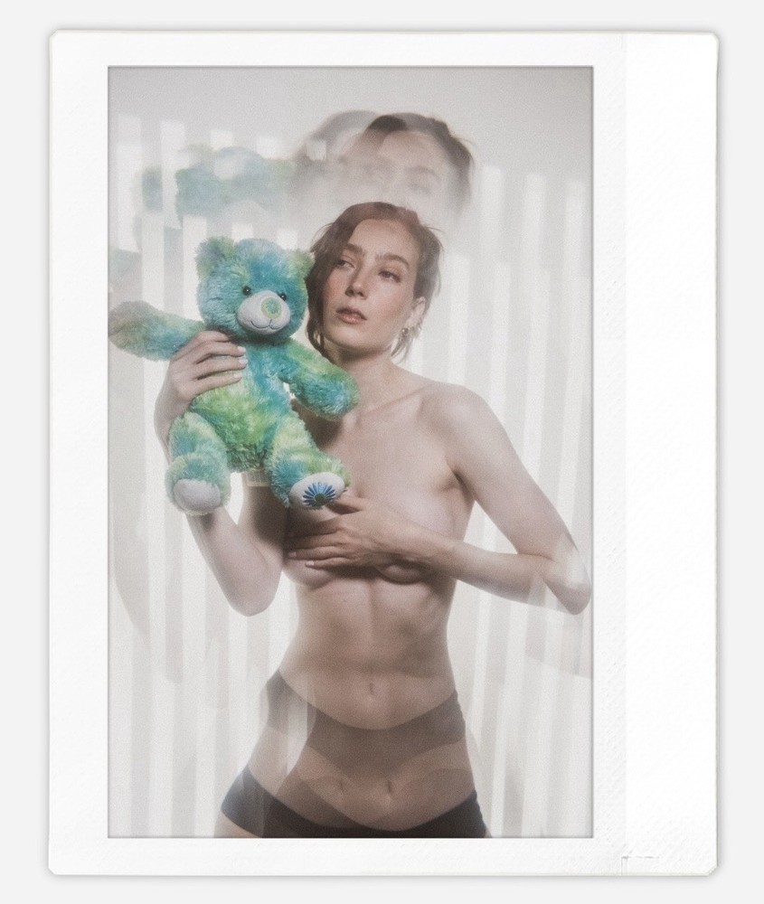 Art model Kailee Instax Wide Instant Film Print