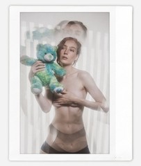 Art model Kailee Instax Wide Instant Film Print