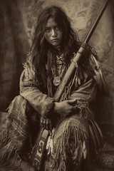 Native American Tintype Limited Edition Museum Series C00220RP