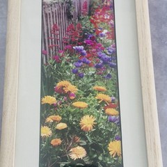 Signed Joseph Barnett Floral Photo Prints Set Maine Artist Framed Garden 6×12