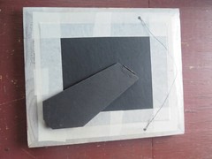 Sofia Vergara @ 2009 with hand made/painted/reliced wooden frame , 10% St. Judd