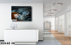 Yin and Yang Ocean Waves, Maine Cerca Trova limited edition Fine Art Photography