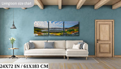 Reflections of Connection: Roosevelt Lake Bridge Arizona Wall Art Canvas Print